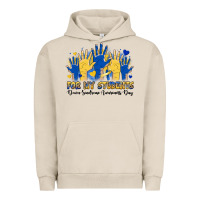 Pigment French Oak for my students down sendrome awareness day Urban Hoodie - Artiststas
