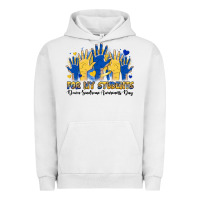 Pigment Lunar Rock for my students down sendrome awareness day Urban Hoodie - Artiststas