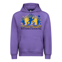 Tulip for my students down sendrome awareness day Urban Hoodie - Artiststas
