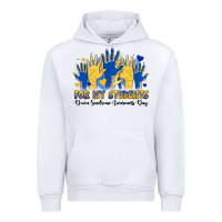 White for my students down sendrome awareness day Urban Hoodie - Artiststas
