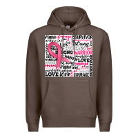 Coffee breast cancer ribbon Premium Hoodie - JahusDesignShop
