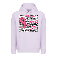 Lilac breast cancer ribbon Premium Hoodie - JahusDesignShop