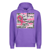 Breast Cancer Ribbon Premium Hoodie | Teevron