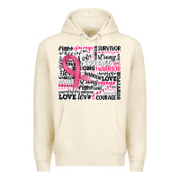 Sandshell breast cancer ribbon Premium Hoodie - JahusDesignShop