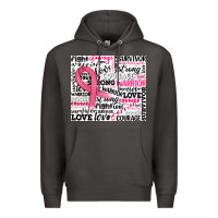 Smoke breast cancer ribbon Premium Hoodie - JahusDesignShop