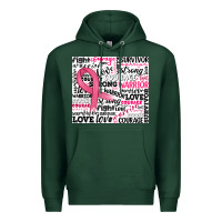 Sports Green breast cancer ribbon Premium Hoodie - JahusDesignShop