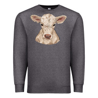Charcoal Heather charolais calf Premium Sweatshirt - RanaPortraitStore