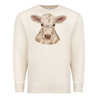 Sandshell charolais calf Premium Sweatshirt - RanaPortraitStore