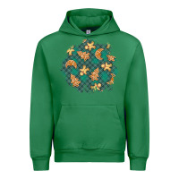 Emerald christmas gingerbread cookies patch Urban Hoodie - BundleAndBundleShop