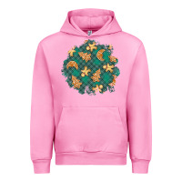 Fuchsia Pink christmas gingerbread cookies patch Urban Hoodie - BundleAndBundleShop