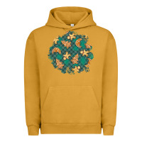 Pigment Peanut Butter christmas gingerbread cookies patch Urban Hoodie - BundleAndBundleShop