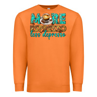 Carrot more espresso less depresso western Premium Sweatshirt - texasbilliewilder