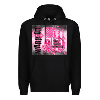 Black breast cancer Premium Hoodie - JahusDesignShop