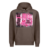 Coffee breast cancer Premium Hoodie - JahusDesignShop