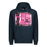 Navy breast cancer Premium Hoodie - JahusDesignShop