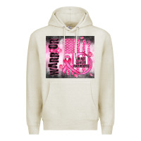 Oatmeal Heather breast cancer Premium Hoodie - JahusDesignShop