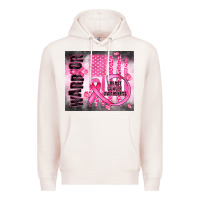 Pale Pink breast cancer Premium Hoodie - JahusDesignShop