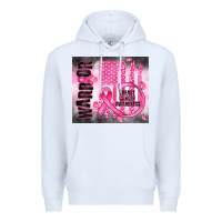 White breast cancer Premium Hoodie - JahusDesignShop