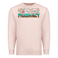 Pale Pink pharmacy Premium Sweatshirt - texasbilliewilder