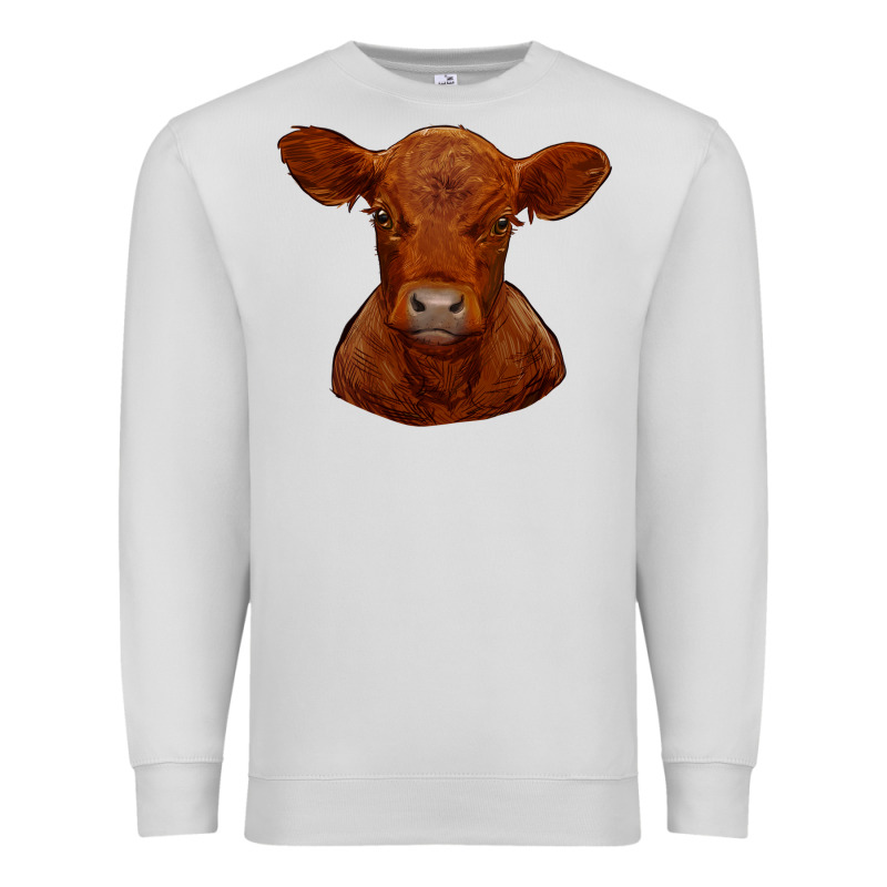 Red Angus Calf Premium Sweatshirt by RanaPortraitStore | Teevron