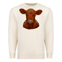 Sandshell red angus calf Premium Sweatshirt - RanaPortraitStore