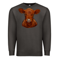 Smoke red angus calf Premium Sweatshirt - RanaPortraitStore
