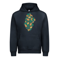 Navy christmas gingerbread cookies patch Urban Hoodie - BundleAndBundleShop