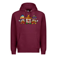 Burgundy mexican gnomes Premium Hoodie - JahusDesignShop