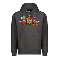 Charcoal Heather mexican gnomes Premium Hoodie - JahusDesignShop