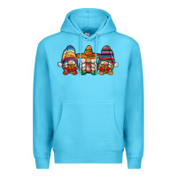 Ocean Blue mexican gnomes Premium Hoodie - JahusDesignShop