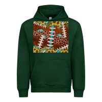 Forest Green football leopard gemstone sunflower Urban Hoodie - JahusDesignShop