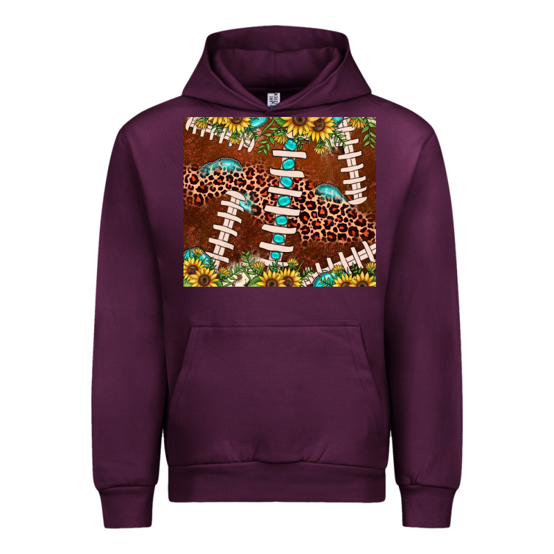 Football Leopard Gemstone Sunflower Urban Hoodie by JahusDesignShop | Teevron