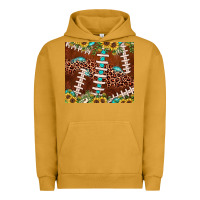 Pigment Peanut Butter football leopard gemstone sunflower Urban Hoodie - JahusDesignShop