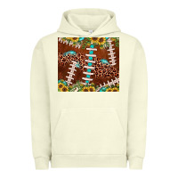 Pigment Pistachio football leopard gemstone sunflower Urban Hoodie - JahusDesignShop