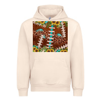 Sandshell football leopard gemstone sunflower Urban Hoodie - JahusDesignShop