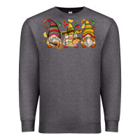 Charcoal Heather mexican gnomes Premium Sweatshirt - Zillion Design Studio