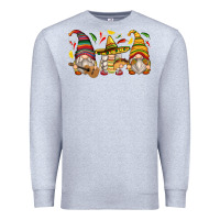 Heather Grey mexican gnomes Premium Sweatshirt - Zillion Design Studio