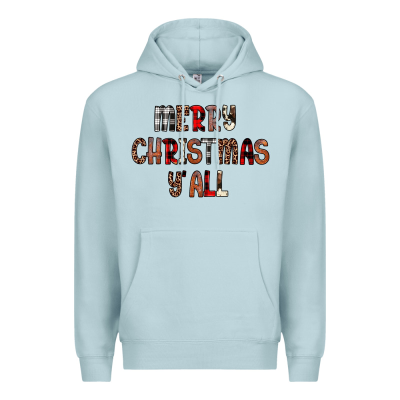 Merry Christmas Y All Premium Hoodie by JahusDesignShop | Teevron