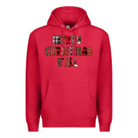Cardinal merry christmas y all Premium Hoodie - JahusDesignShop