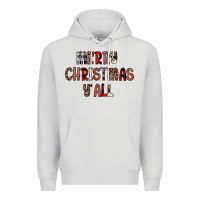 Dove Grey merry christmas y all Premium Hoodie - JahusDesignShop