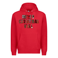 Red merry christmas y all Premium Hoodie - JahusDesignShop