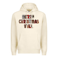 Tofu merry christmas y all Premium Hoodie - JahusDesignShop