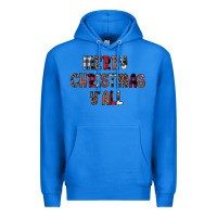 True Royal merry christmas y all Premium Hoodie - JahusDesignShop