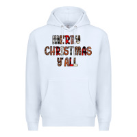White merry christmas y all Premium Hoodie - JahusDesignShop