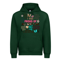 Forest Green i am proud of all that i am Urban Hoodie - Artiststas