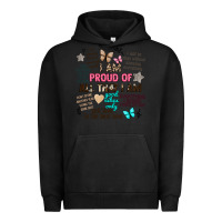 Pigment Black i am proud of all that i am Urban Hoodie - Artiststas