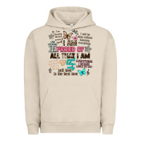 Pigment French Oak i am proud of all that i am Urban Hoodie - Artiststas