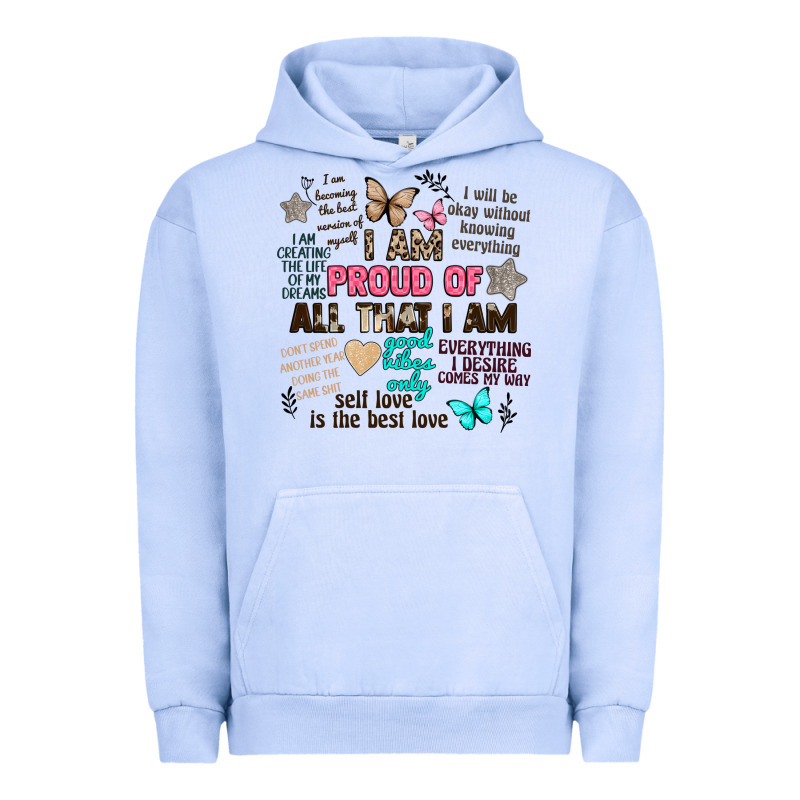 I Am Proud Of All That I Am Urban Hoodie by Artiststas | Teevron