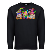 Black hippie gnomes Premium Sweatshirt - Zillion Design Studio