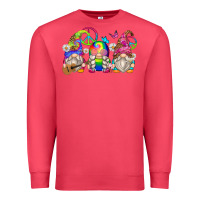 Cardinal hippie gnomes Premium Sweatshirt - Zillion Design Studio